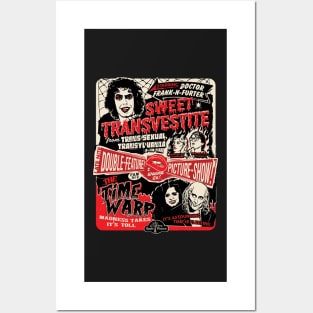 Rocky Horror Double Feature Picture Show - Dr. Frank-n-Furter Posters and Art